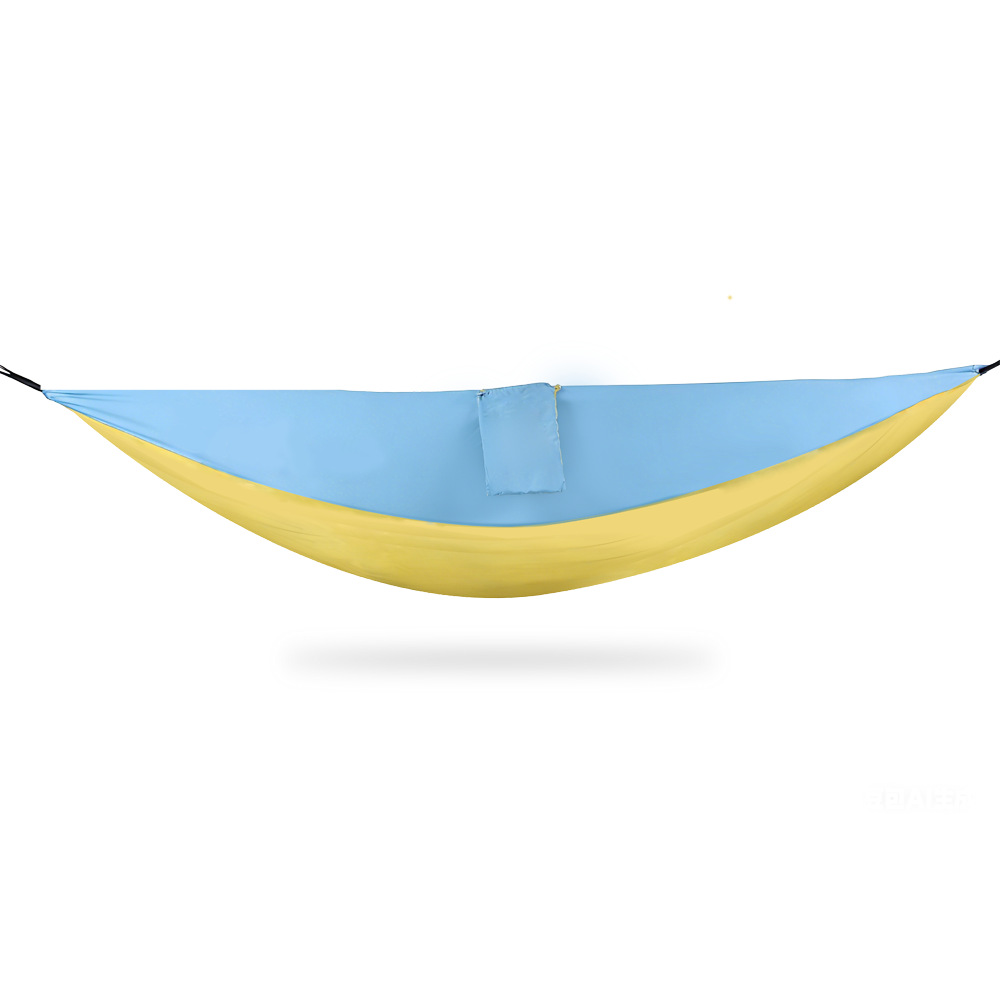 Kids Outdoor Hammock - 260X140cm/290X180cm ドーパミンスタイルアンチサイドフリップハンモック大人子供ポータブル屋外ハンモックソフトスプリング糸布キャンプ用