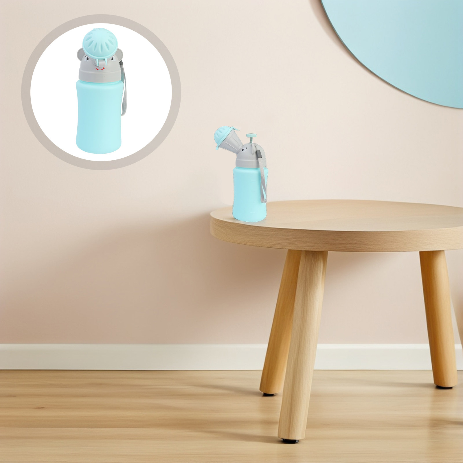 Kids Outdoor Urinal - 子供用車載トイレ 1個入り ポータブル小便器 軽量で持ち運び簡単 緊急用トイレ アウトドア旅行