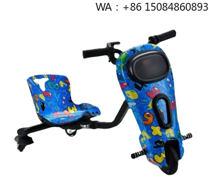 Outdoor Toys For Kids - 6.5インチキッズドリフト3輪ゴーカート、標準パワーコンポーネントクールテールドリフトデザイン高速屋外玩具ギフト
