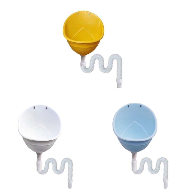 Kids Outdoor Urinal - ポータブル屋外小便器ホース付き子供浴室トイレ小便器簡単なインストール L43B