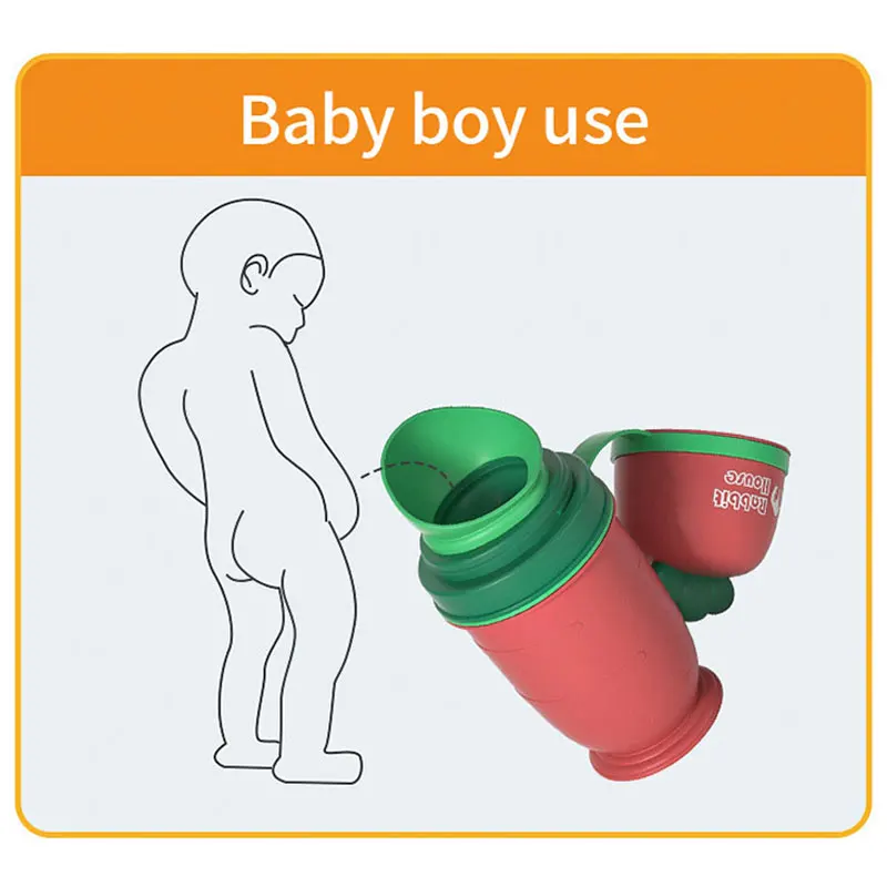 Kids Outdoor Urinal - ポータブルベビー衛生トイレ便器男の子女の子ポット屋外車旅行漏れ防止トイレ子供便利なトイレトレーニングトイレ