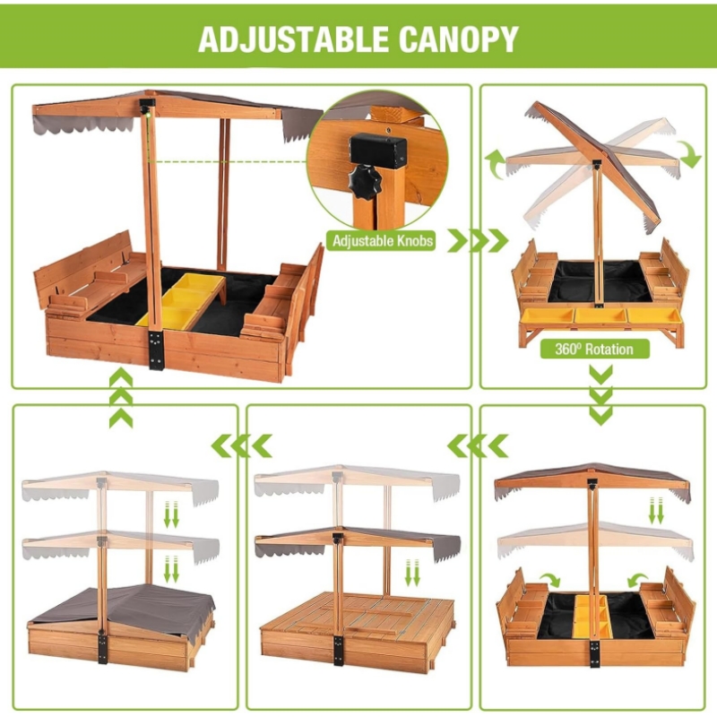 #   屋外用木製砂場用椅子ベンチシート、蓋付き正方形砂場、 - Kids Outdoor Toys B&Q のレビューと価格