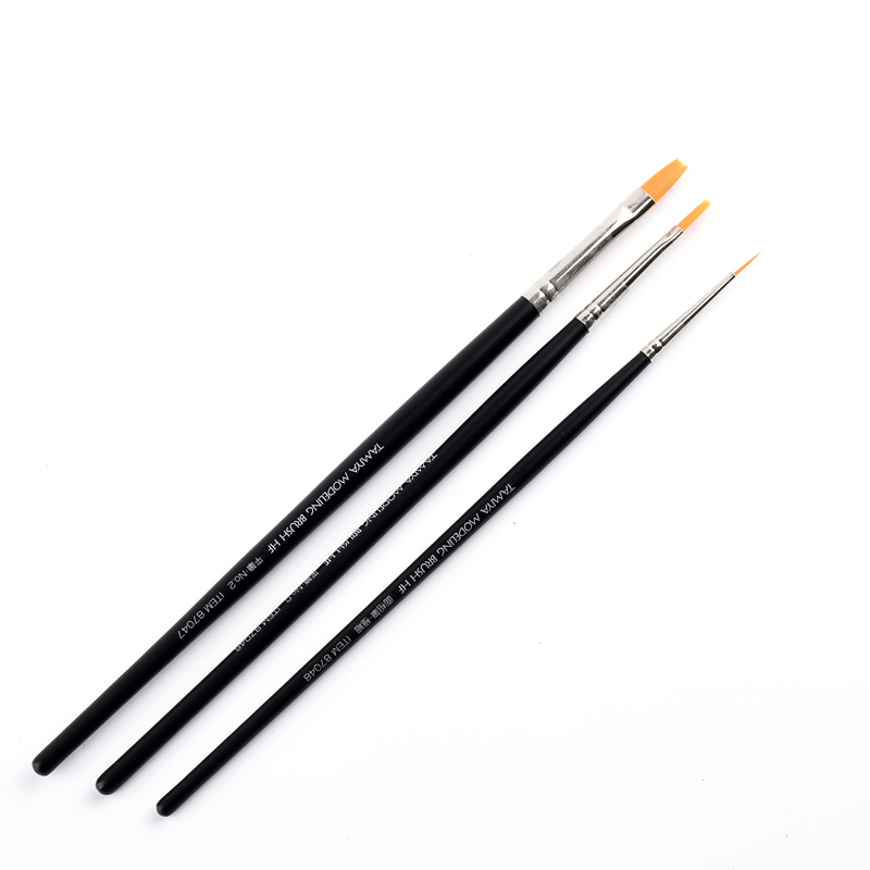 タミヤ87066/87067-3つのカラージェルブラシのセッ - Tamiya Model Paint Set のレビューと価格