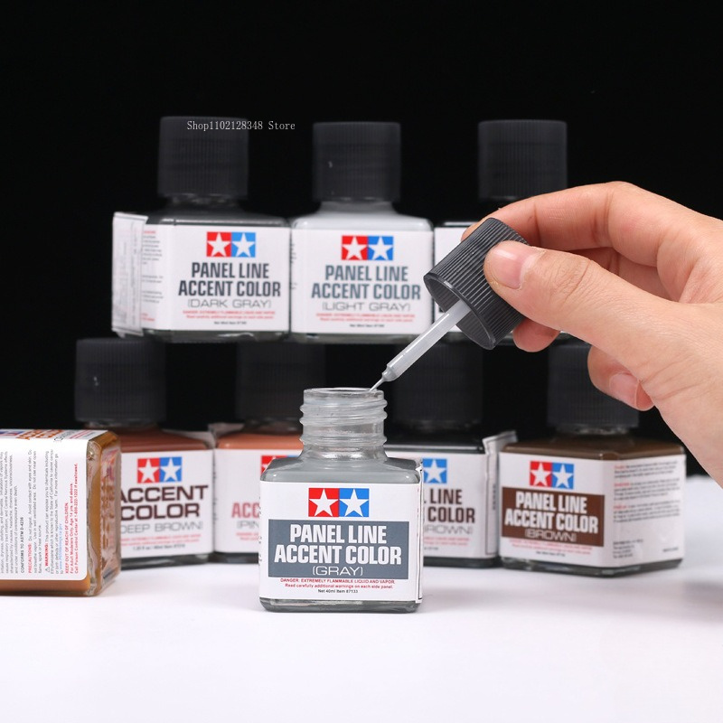 パネルラインアクセントカラー 40 ミリリットルエナメルペイ - Tamiya Model Paint Set のレビューと価格