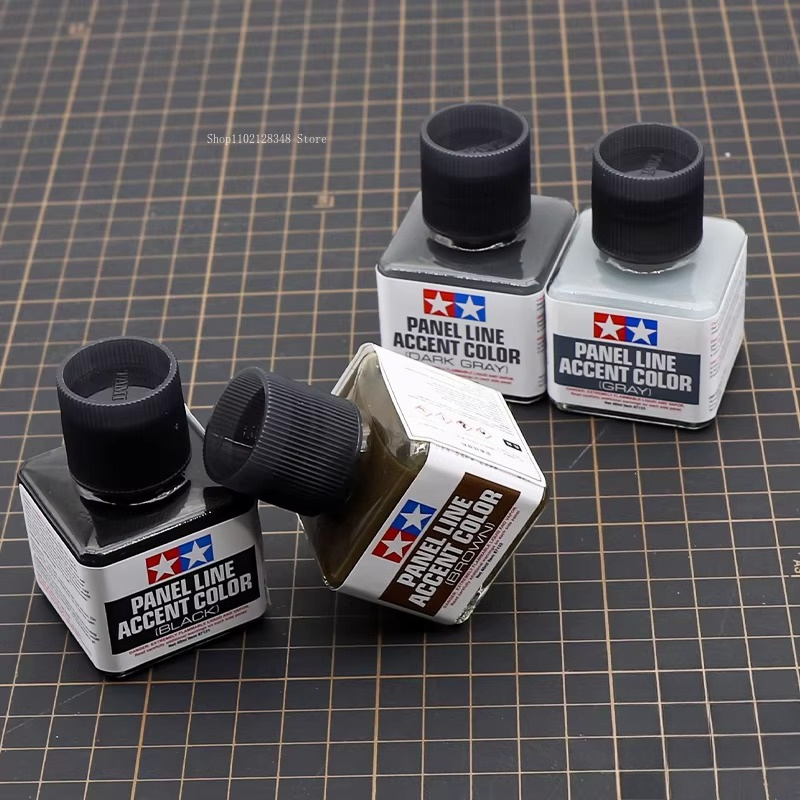 パネルラインアクセントカラー 40 ミリリットルエナメルペイ - Tamiya Model Paint Set のレビューと価格