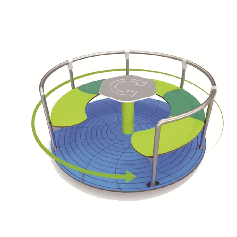 屋外遊具 木製回転木馬 ソフトプレイ メリーゴーランド 遊園 - Kids Outdoor Merry Go Round のレビューと価格