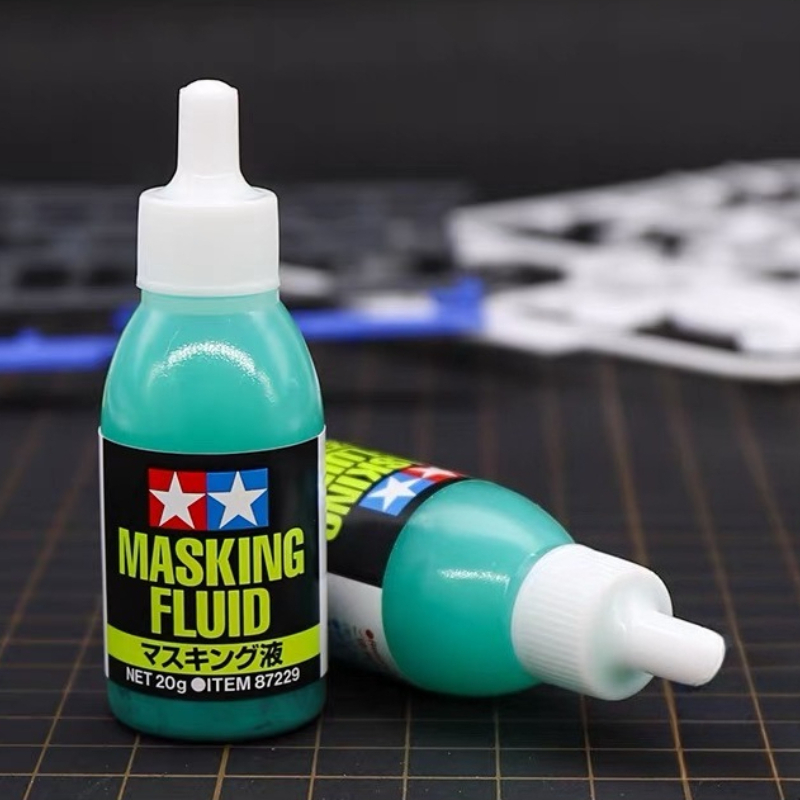 タミヤ 87229 水性マスキング液 20g 剥がせるカット - Tamiya Model Paint Set のレビューと価格