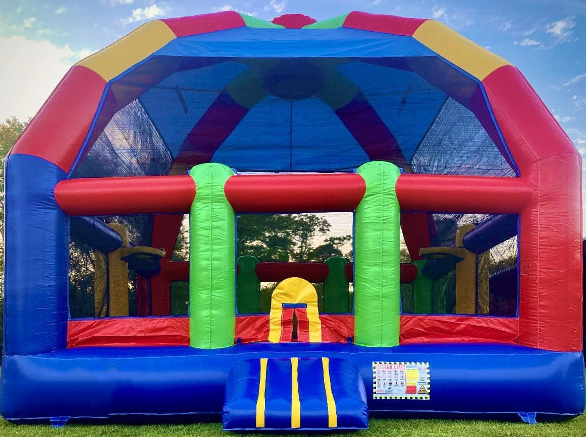 大型ジャンプキャッスル インフレータブルバウンサー インフレ - Kids Outdoor Jump House のレビューと価格