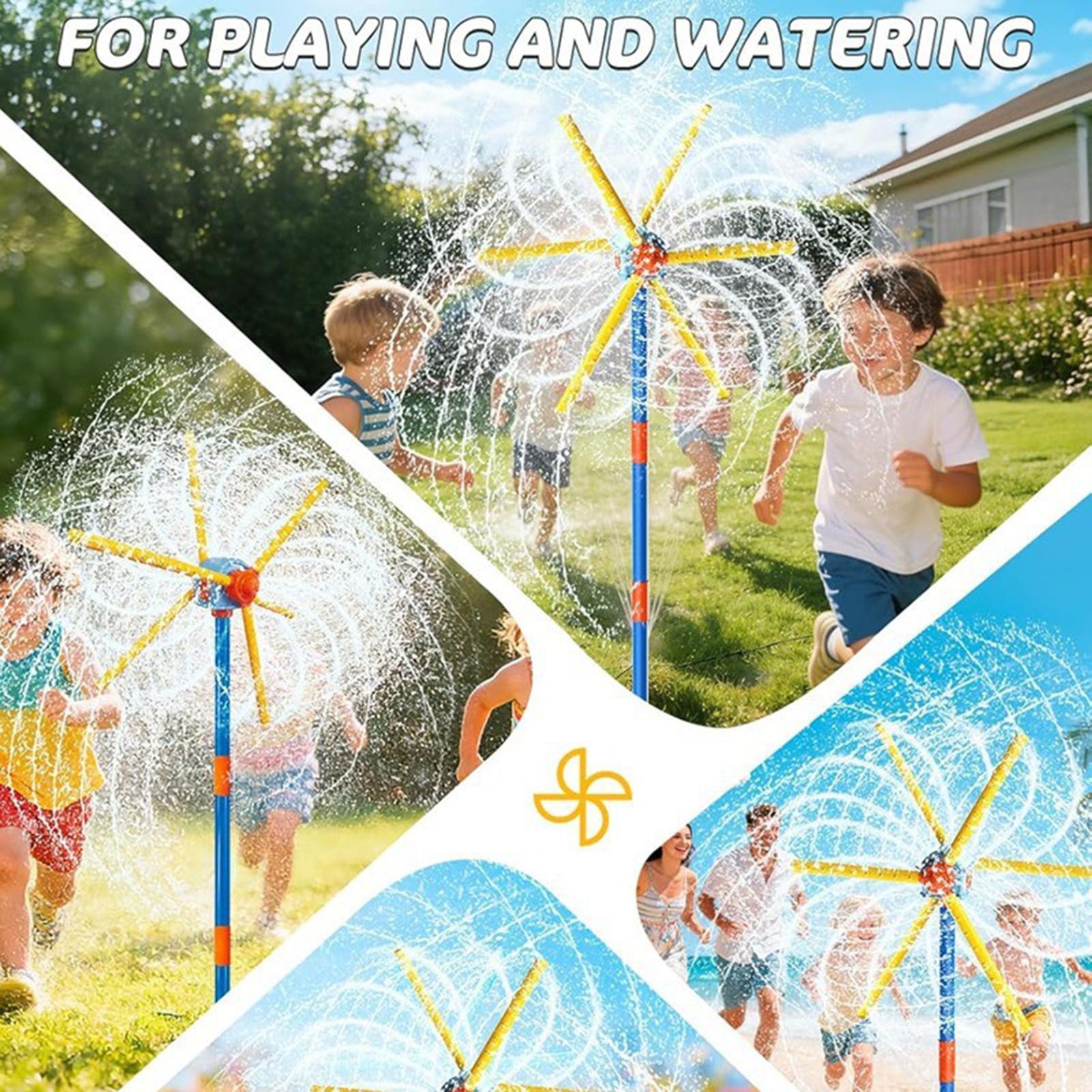 キッズスプリンクラー風車楽しいスプリンクラー54ノズルスプリ - Kids Outdoor Garden Set のレビューと価格