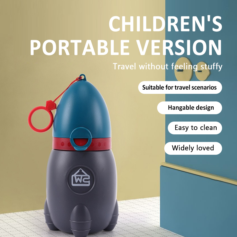 子供用ポータブルロケット型小便器 トイレトレーニング用トイレ - Kids Outdoor Urinal のレビューと価格