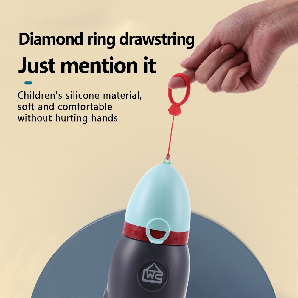 子供用ポータブルロケット型小便器 トイレトレーニング用トイレ - Kids Outdoor Urinal のレビューと価格