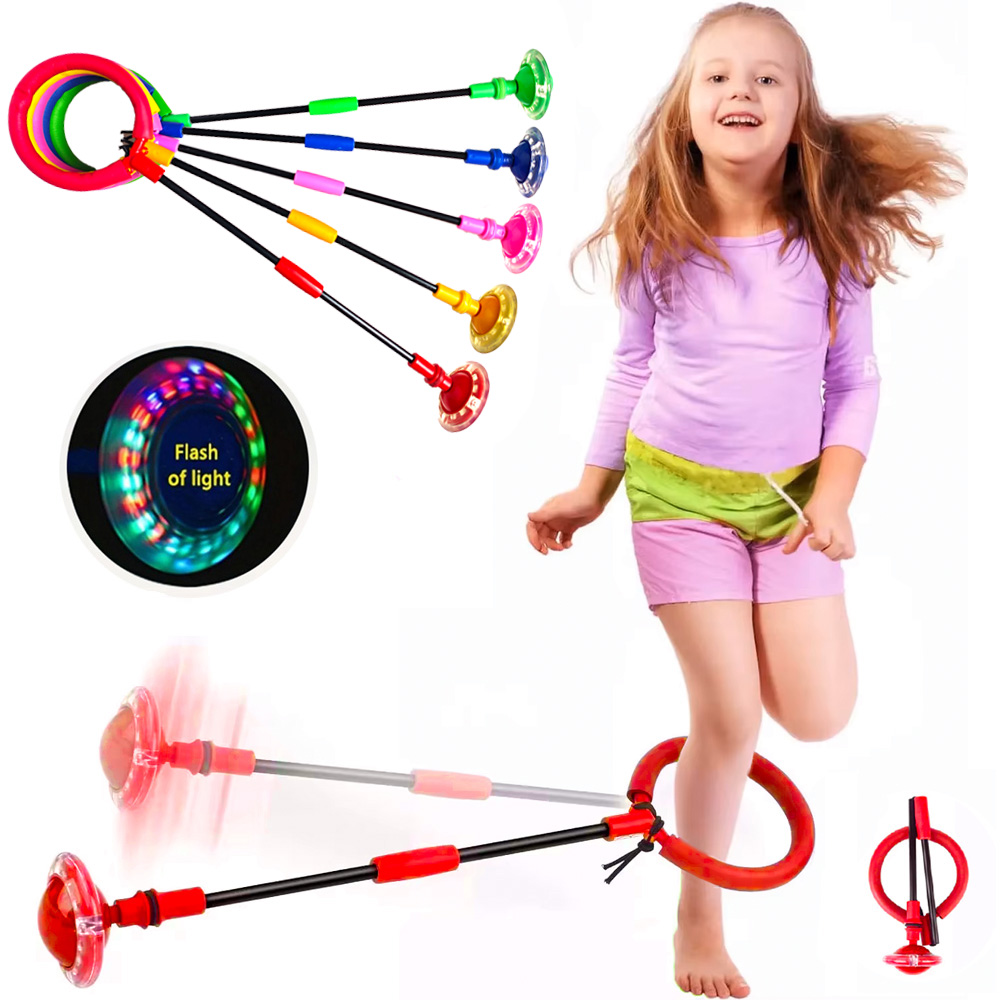 フラッシュ縄跳びボール子供片足屋外楽しいスポーツ子供ジャンプ - Kids Outdoor Adventure のレビューと価格