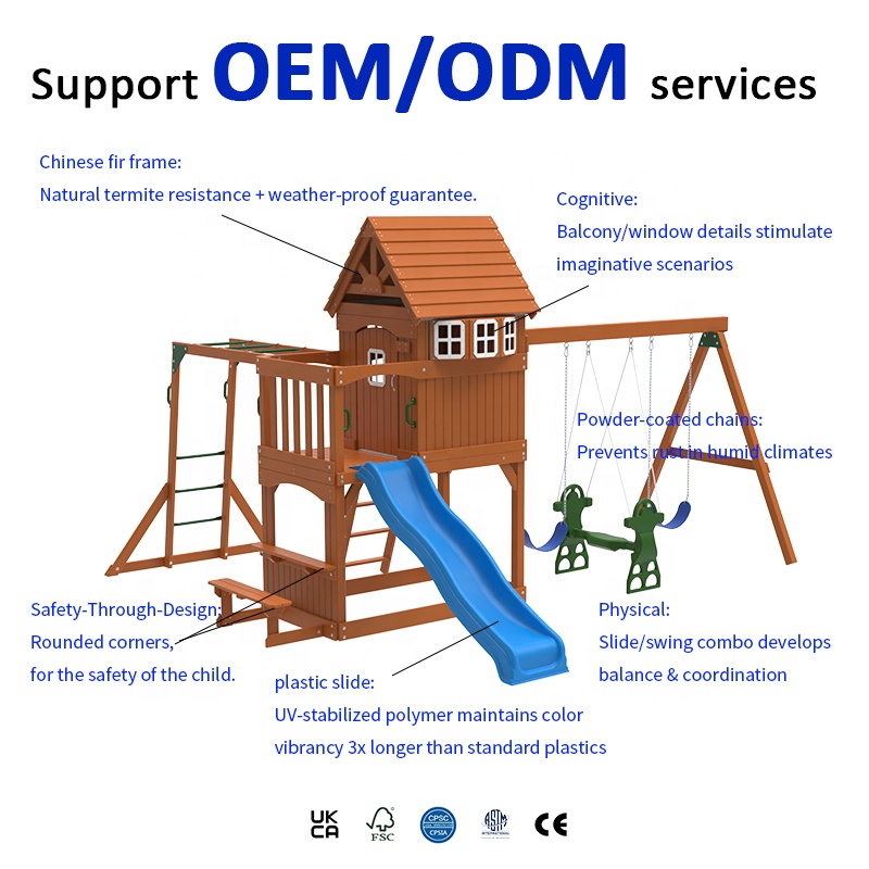 大型屋外遊具 子供用おもちゃ 遊び場 裏庭 商業施設 庭園  - Kids Outdoor Garden Set のレビューと価格
