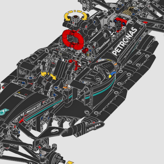 テクニカル1:8ビルディングブロックセット シティスーパース - Lego Set Technic のレビューと価格