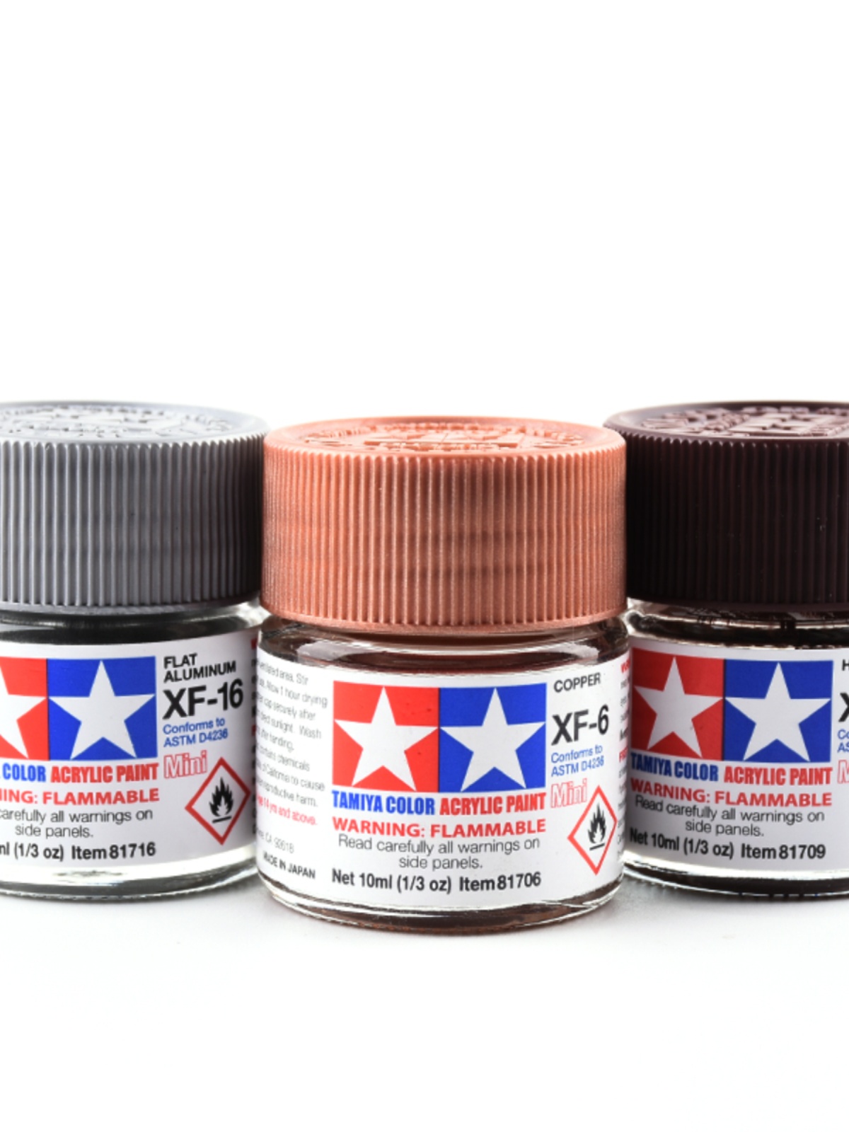 タミヤ-アクリル絵の具,フラットおよびマットカラー,XF25 - Tamiya Model Paint Set のレビューと価格