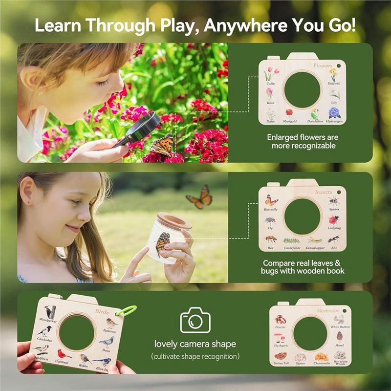 X18A-バグキャッチャーキット 4～8歳のお子様向け、10 - Bug Catching Kit のレビューと価格