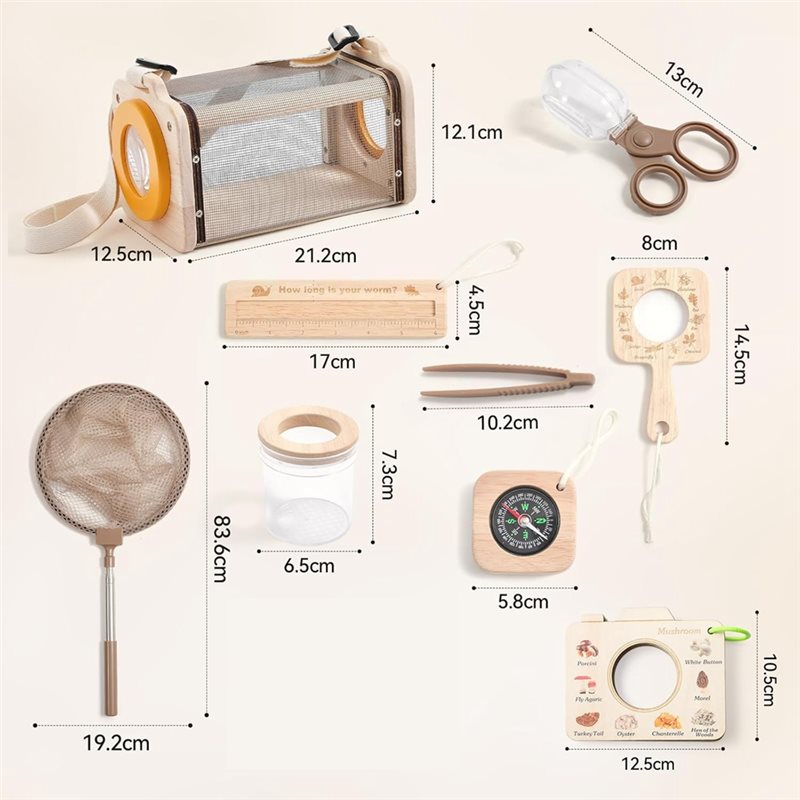 X18A-バグキャッチャーキット 4～8歳のお子様向け、10 - Bug Catching Kit のレビューと価格