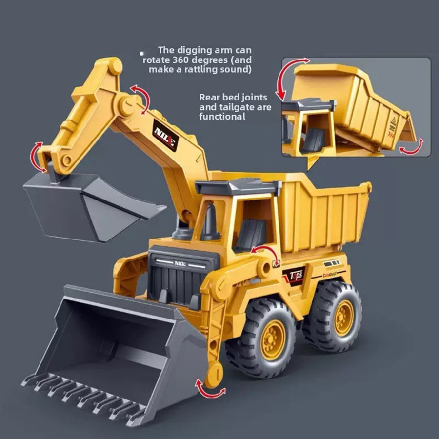 1 個掘削機トラックモデルおもちゃエンジニアリング車両幼児早 - Kids Outdoor Excavator のレビューと価格