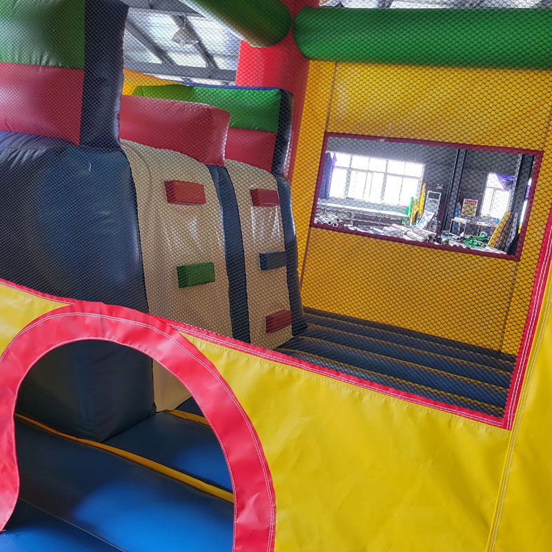 スライド付きトランポリン、ジャンプハウス、子供用屋外パーティ - Kids Outdoor Jump House のレビューと価格