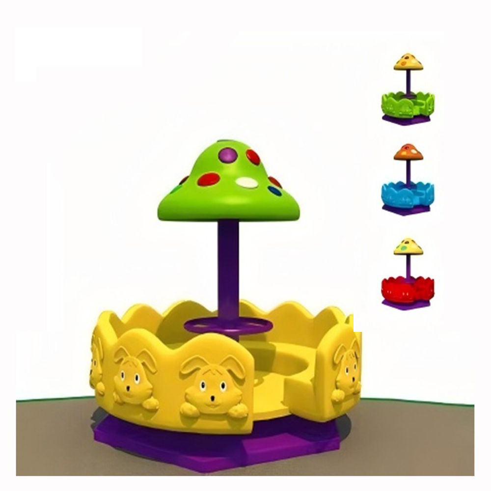 子供用屋外用キュートスタイルプラスチック製屋外遊具回転椅子メ - Kids Outdoor Merry Go Round のレビューと価格