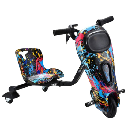 6.5インチキッズドリフト3輪ゴーカート、標準パワーコンポー - Outdoor Toys For Kids のレビューと価格