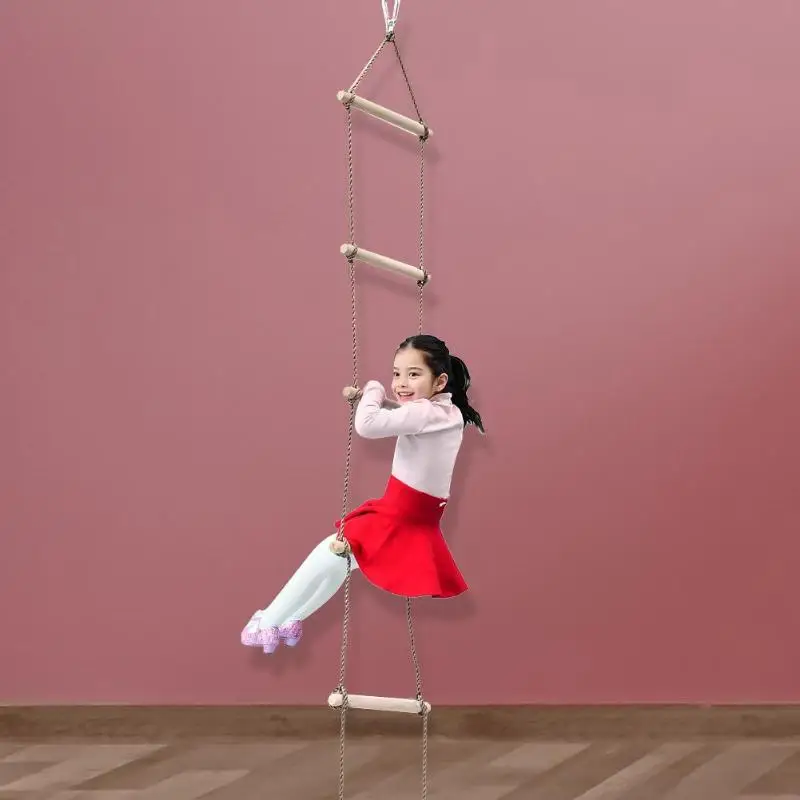 子供用木製マルチラングはしご、アウトドアアクティビティ、安全 - Kids Outdoor Ladder のレビューと価格