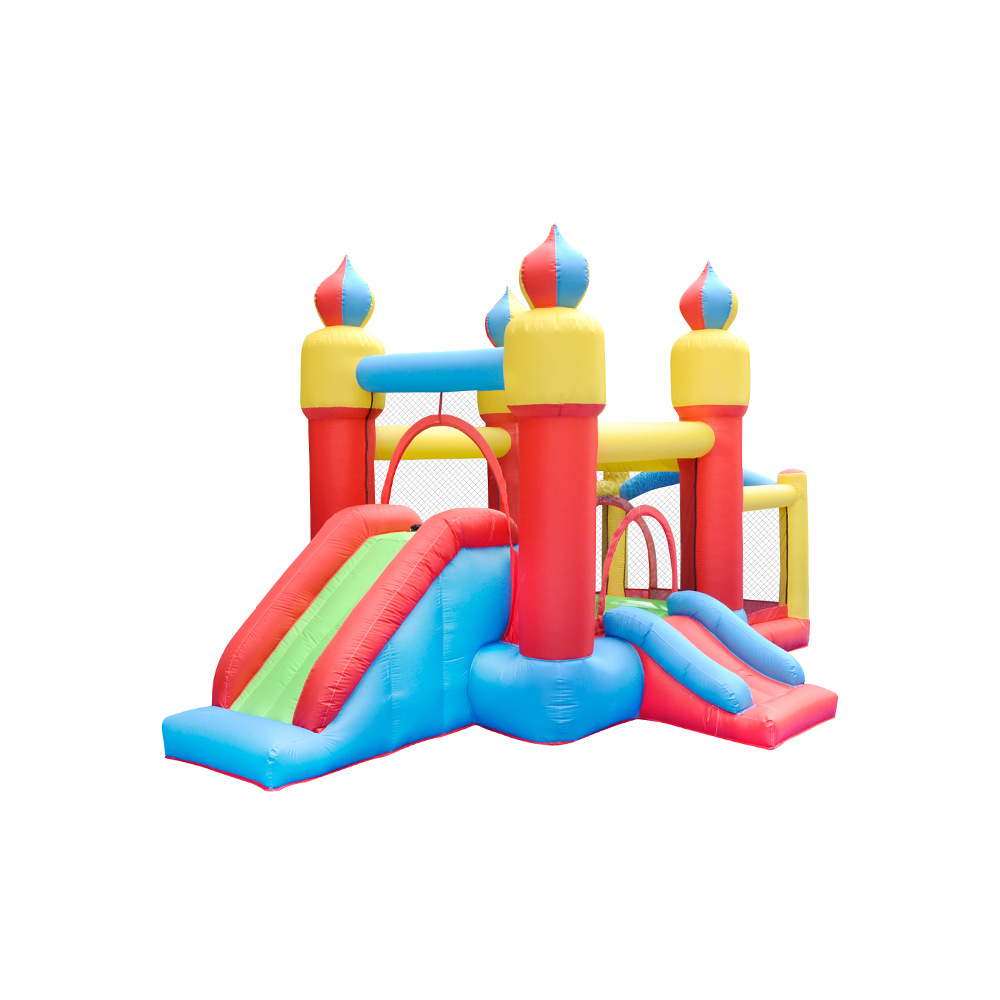 在庫あり 子供用 インフレータブル バウンスハウス スライダ - Kids Outdoor Jump House のレビューと価格