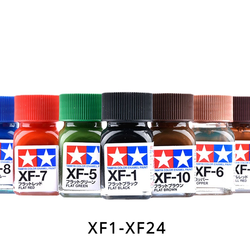 タミヤエナメルペイント,フラットカラー,XF1-XF24,  - Tamiya Model Paint Set のレビューと価格