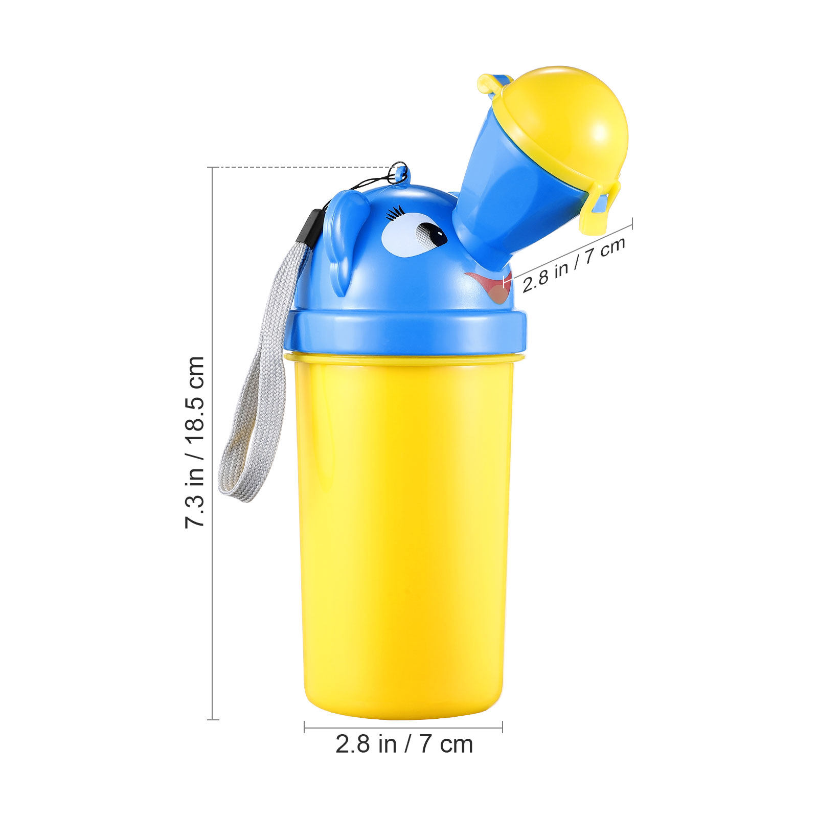 子供用携帯トイレ 男の子用 旅行用緊急トイレ 漏れ防止 再利 - Kids Outdoor Urinal のレビューと価格