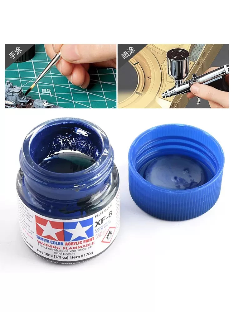 タミヤ-アクリル絵の具,フラットおよびマットカラー,10ml - Tamiya Model Paint Set のレビューと価格