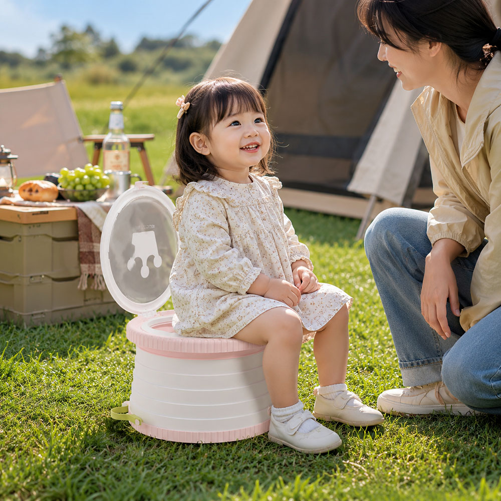 ポータブル折りたたみ式旅行用トイレ子供用緊急トイレベビーカー - Kids Outdoor Urinal のレビューと価格