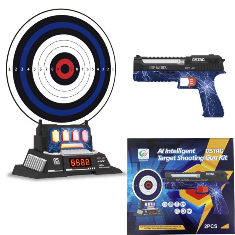 CSTAG AI ターゲット射撃競技レーザーピストルセット  - Outdoor Toys For Kids のレビューと価格