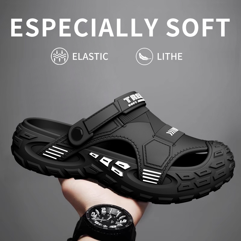 メンズアウトドアサマーウェアラブルクロッグシューズ滑り止め通 - Kids Outdoor Equipment のレビューと価格