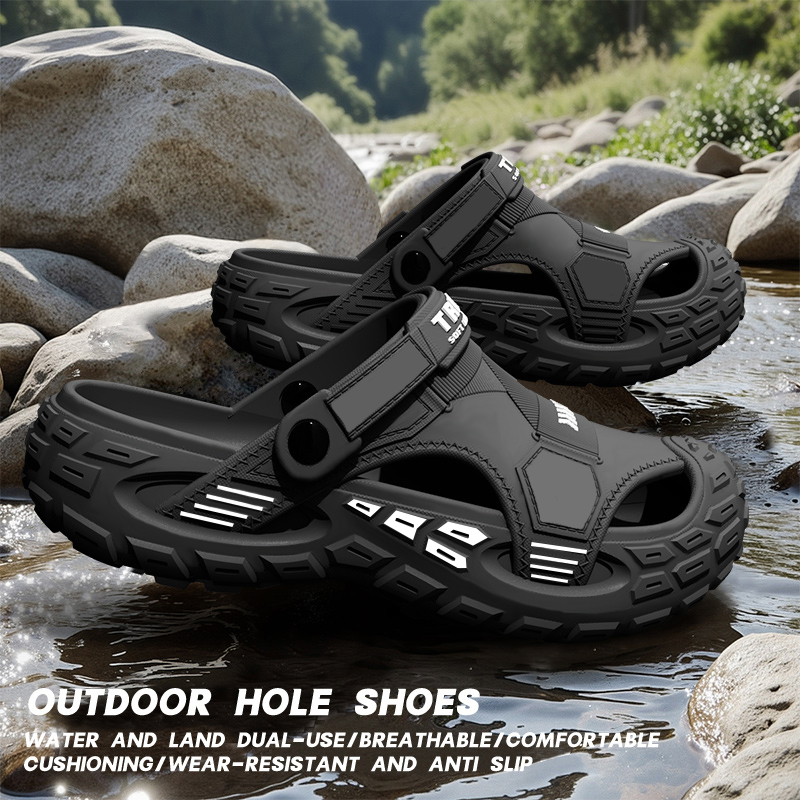 メンズアウトドアサマーウェアラブルクロッグシューズ滑り止め通 - Kids Outdoor Equipment のレビューと価格