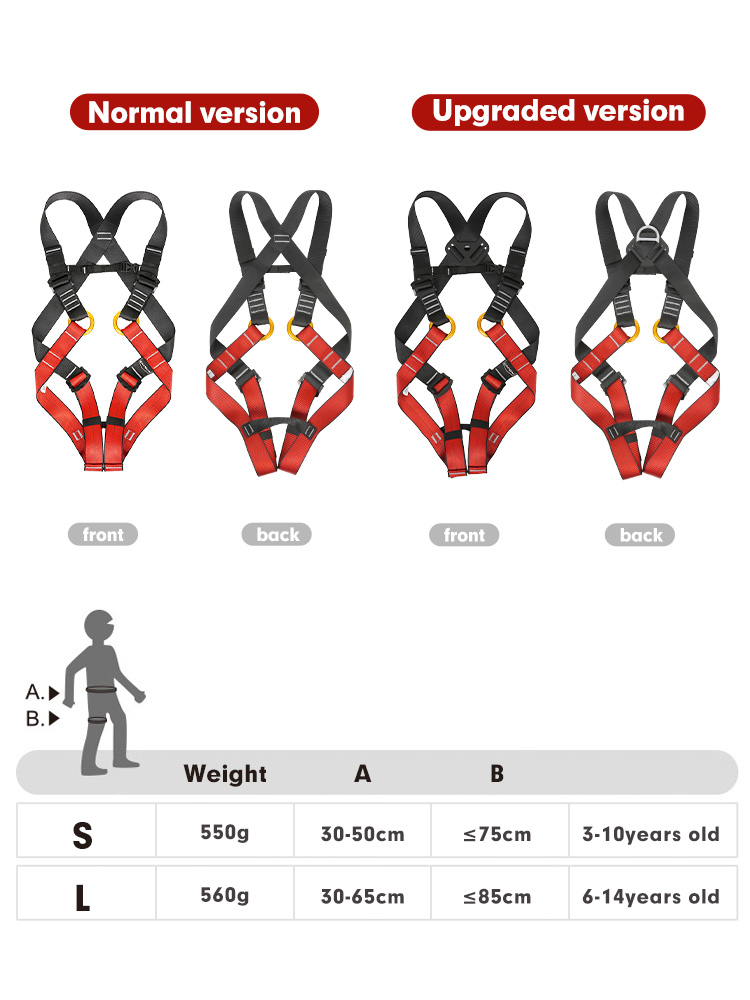 子供用安全ベルト子供用全身ハーネスロッククライミング子供用安 - Kids Outdoor Equipment のレビューと価格