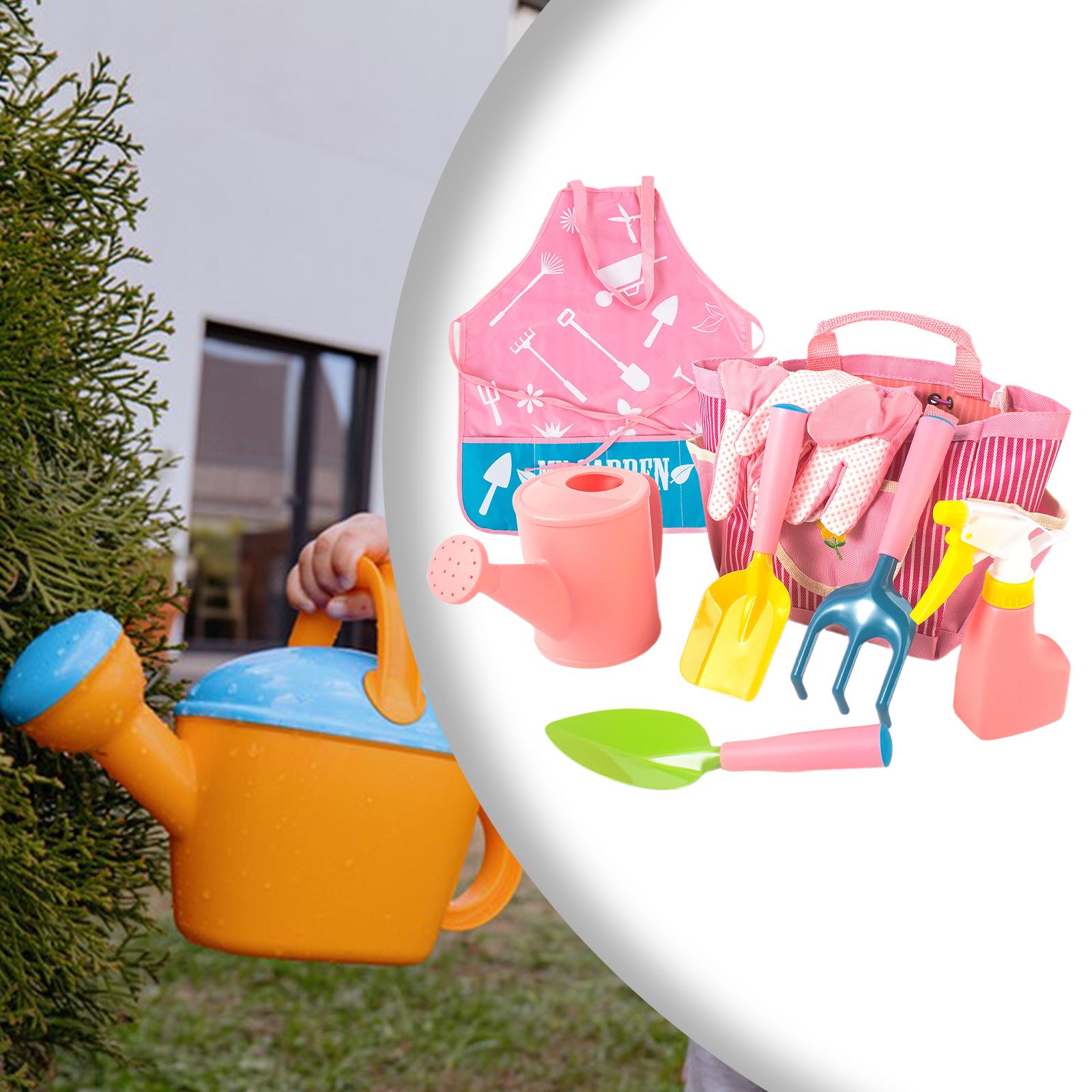 子供用ガーデニングツールセットギフトライトガーデンワークツー - Kids Outdoor Garden Set のレビューと価格