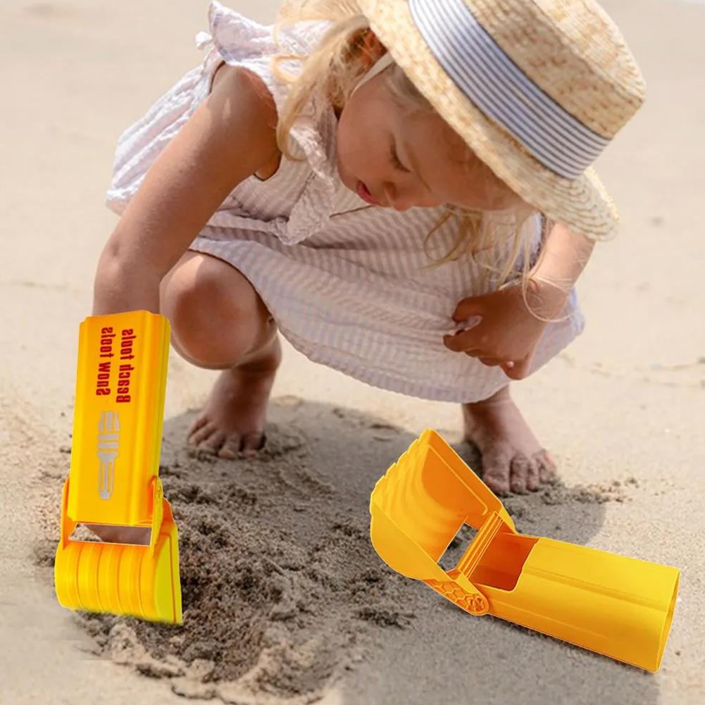 1/3個入り掘削機型砂浜雪遊び子供用ビーチトイシャベルツール - Kids Outdoor Excavator のレビューと価格