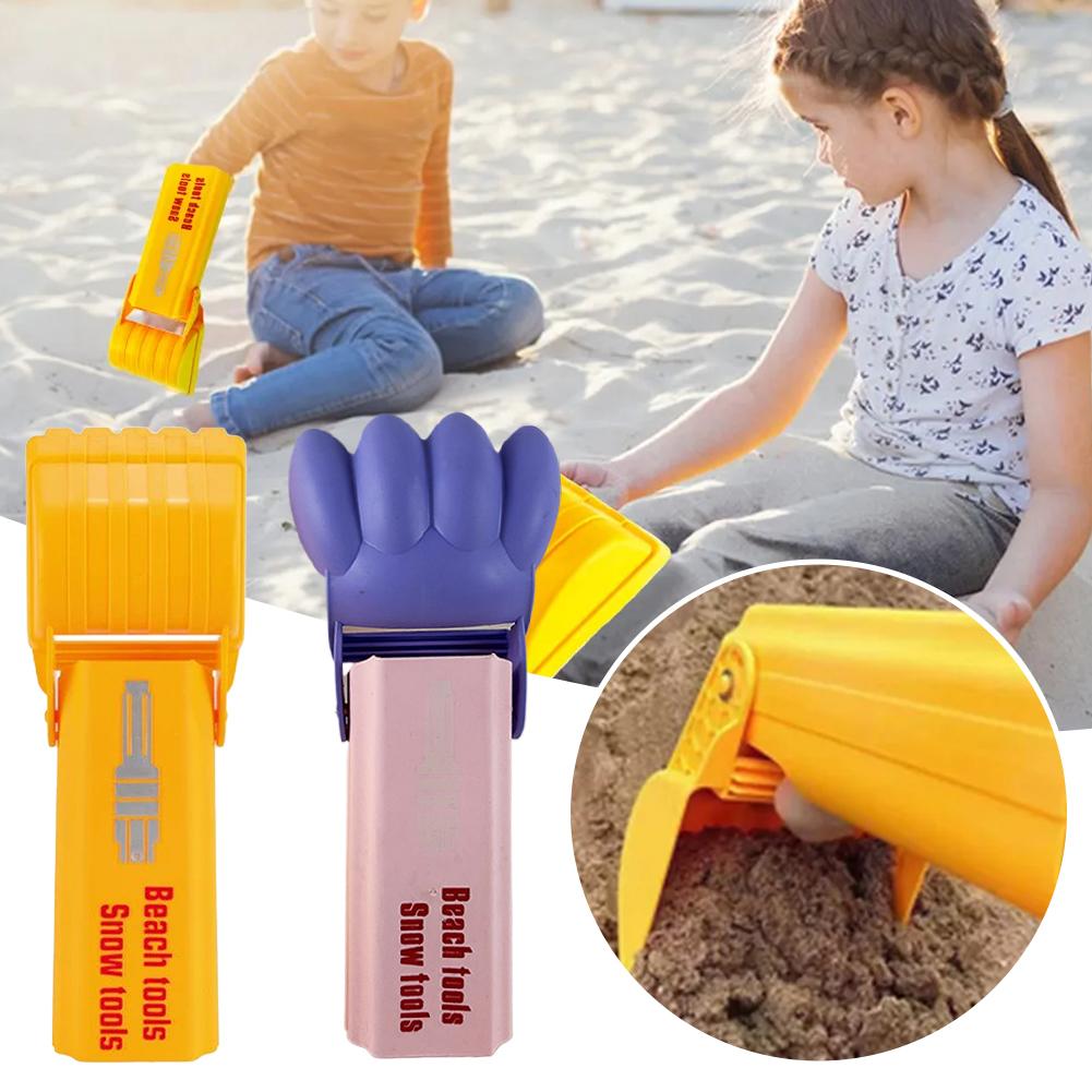1/3個入り掘削機型砂浜雪遊び子供用ビーチトイシャベルツール - Kids Outdoor Excavator のレビューと価格