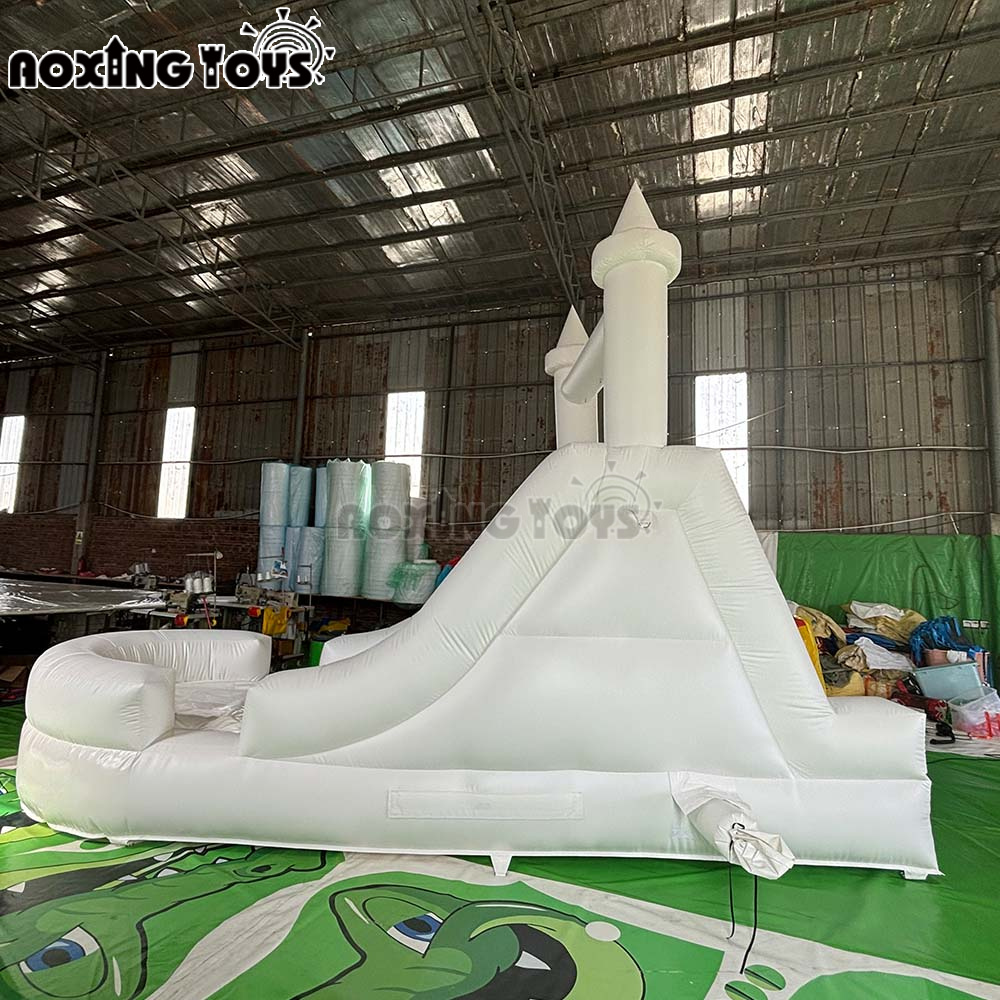 商業用子供用白いPVC製インフレータブルバウンサー、スライド - Kids Outdoor Jump House のレビューと価格