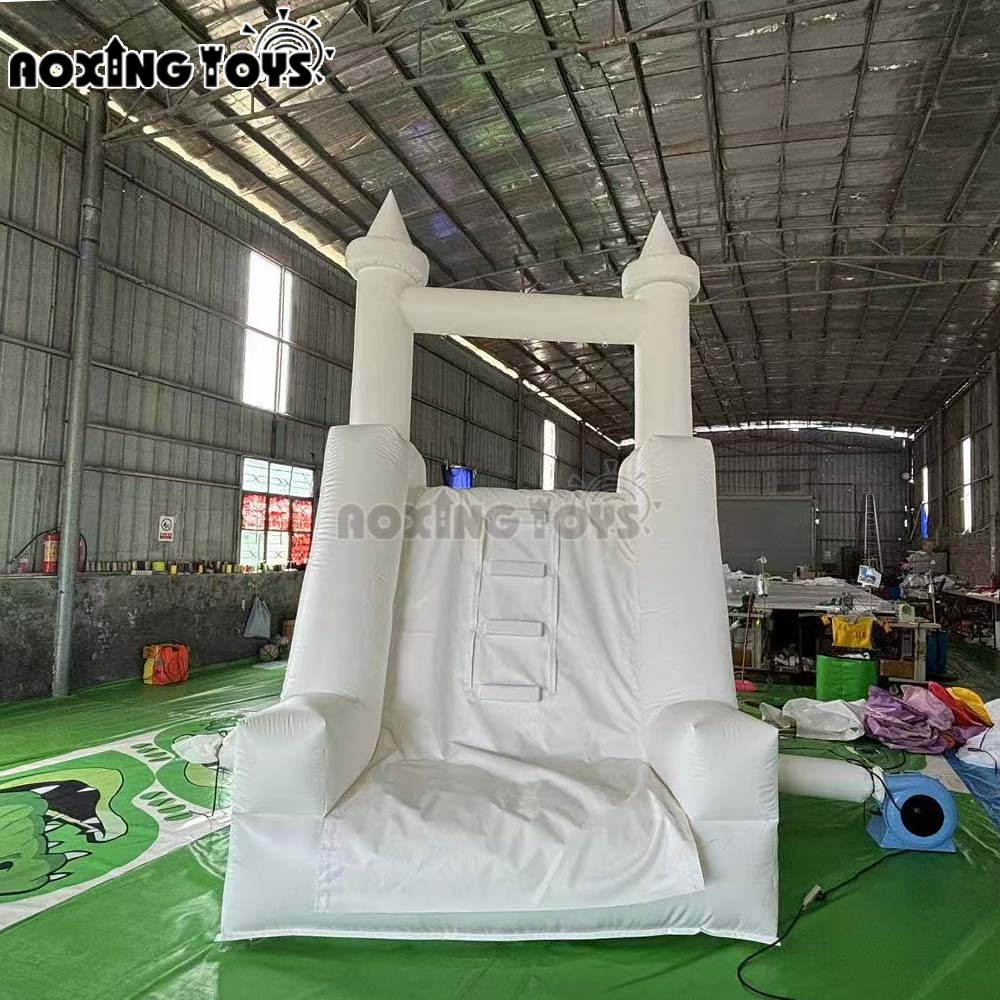 商業用子供用白いPVC製インフレータブルバウンサー、スライド - Kids Outdoor Jump House のレビューと価格
