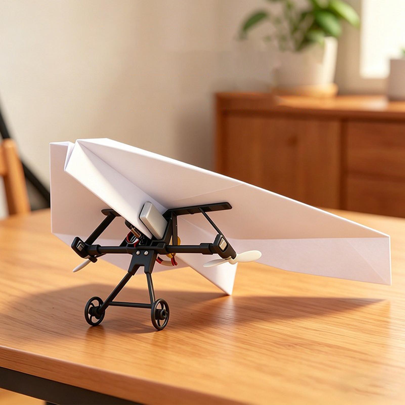 DIY RC紙飛行機キット、ジャイロスタビライザー付き電動リ - Kids Outdoor Equipment のレビューと価格
