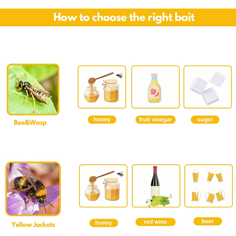 ソーラー式スズメバチ捕獲器、UV LEDライト付き吊り下げ式 - Bug Catching Kit のレビューと価格