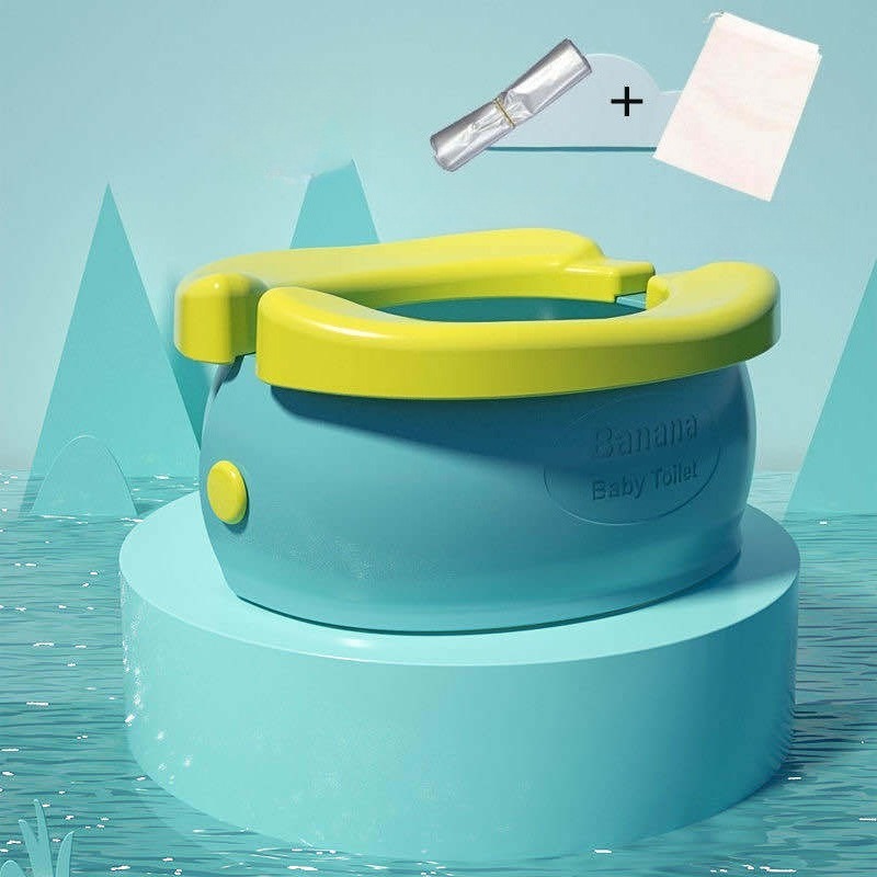 1 ピース折りたたみ式子供旅行用トイレポータブルバナナ型便座 - Kids Outdoor Urinal のレビューと価格