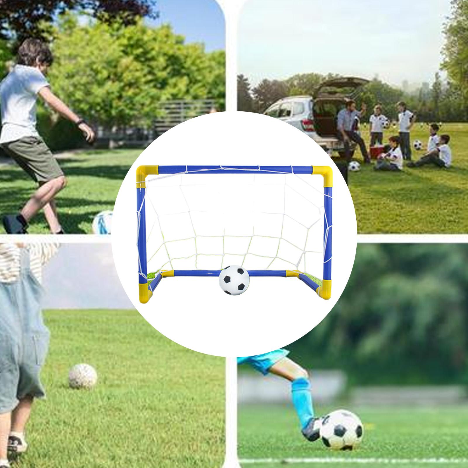 子供用サッカーネット ポータブル耐候性 面白い子供用屋外遊具 - Kids Outdoor Lawn Equipment のレビューと価格
