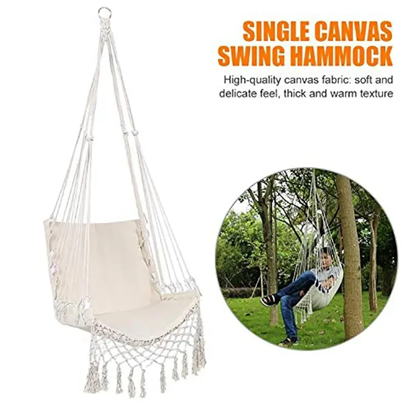 屋外屋内ハンモック スイング 安全ハンモックチェア ロープハ - Kids Outdoor Hammock のレビューと価格