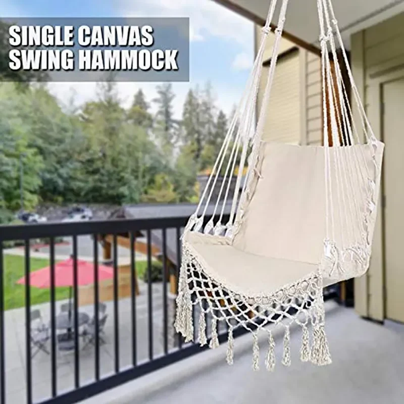 屋外屋内ハンモック スイング 安全ハンモックチェア ロープハ - Kids Outdoor Hammock のレビューと価格