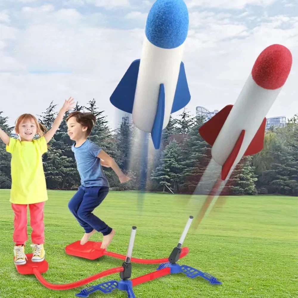 Bキッドアウトドアロケットフットポンプ屋外空気圧式急上昇ロケ - Kids Outdoor Toys B&Q のレビューと価格