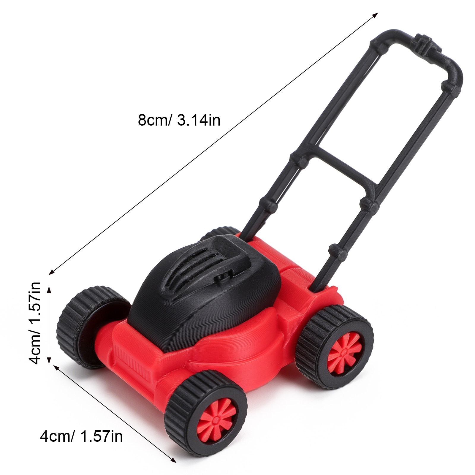 ドールハウスミニ芝刈り機 1:18 おもちゃモデルリアルな庭 - Kids Outdoor Garden Set のレビューと価格