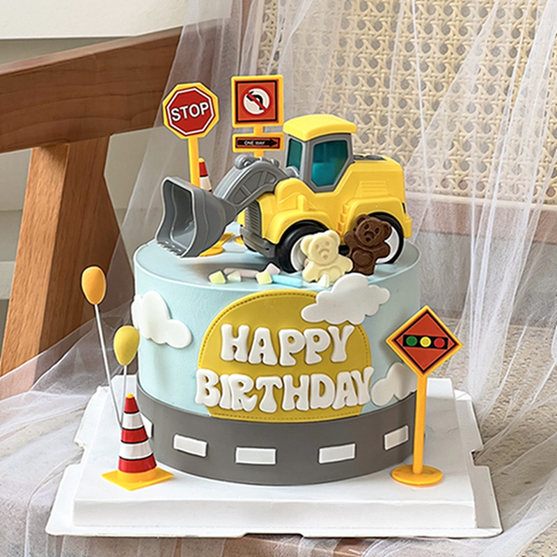 建設ケーキトッパー 誕生日ケーキデコレーション ショベルタワ - Kids Outdoor Excavator のレビューと価格