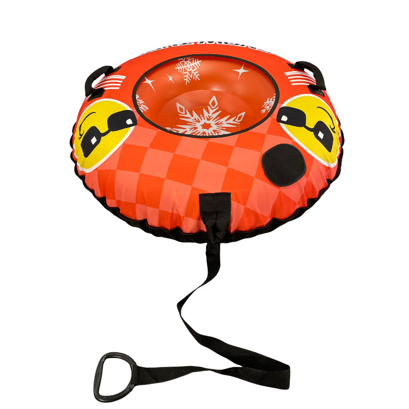 子供と大人のためのハンドル付きインフレータブルスノーチューブ - Outdoor Toys For Kids のレビューと価格